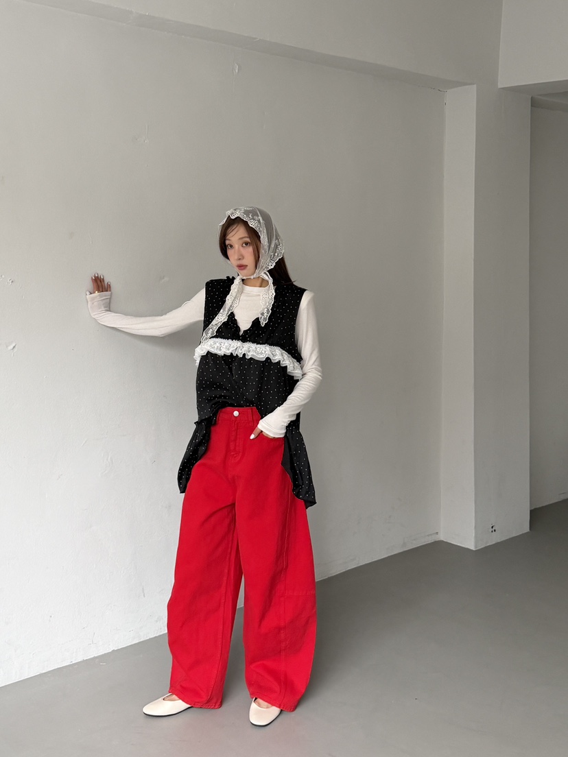 MAISONDEGLORY東大門代購女士新款26春夏職業人氣推薦休閑褲MAISON DE GLORY休閑褲