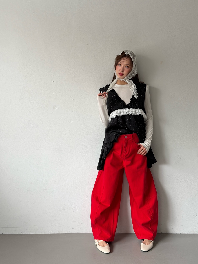 MAISONDEGLORY東大門代購女士新款26春夏職業人氣推薦休閑褲MAISON DE GLORY休閑褲