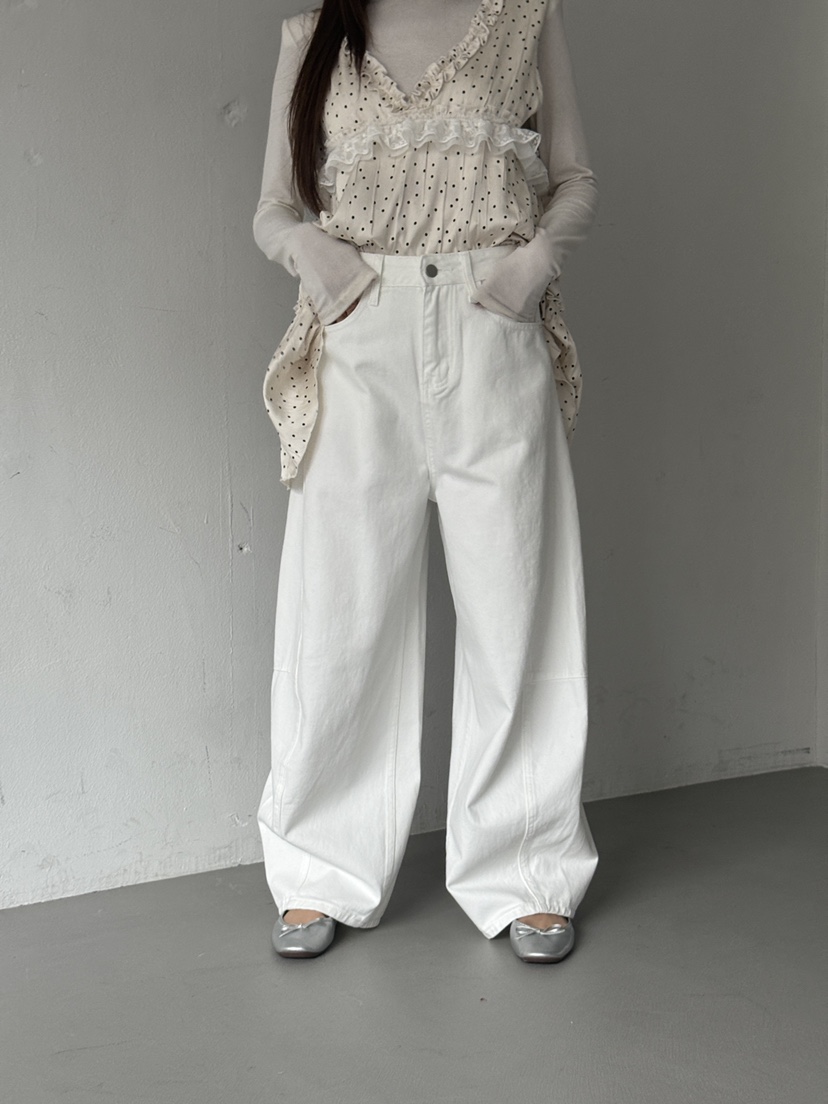 MAISONDEGLORY東大門代購女士新款26春夏職業人氣推薦休閑褲MAISON DE GLORY休閑褲圖色1