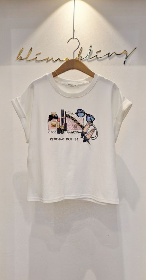 RICO/BLING BLING-S東大門實拍女士新品真品時尚熱賣T恤RICO/BLING BLING-ST恤圖色1