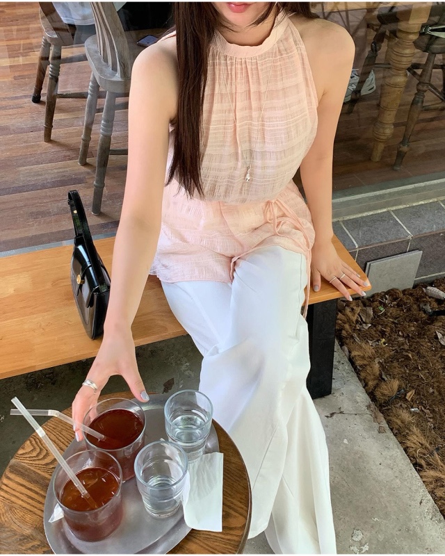 FRILL-T/DADA東大門代購女裝新款休閑時尚推薦襯衫蕾絲衫FRILL-T/DADA襯衫/蕾絲衫