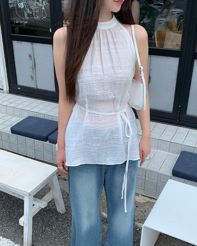 FRILL-T/DADA東大門代購女裝新款休閑時尚推薦襯衫蕾絲衫FRILL-T/DADA襯衫/蕾絲衫