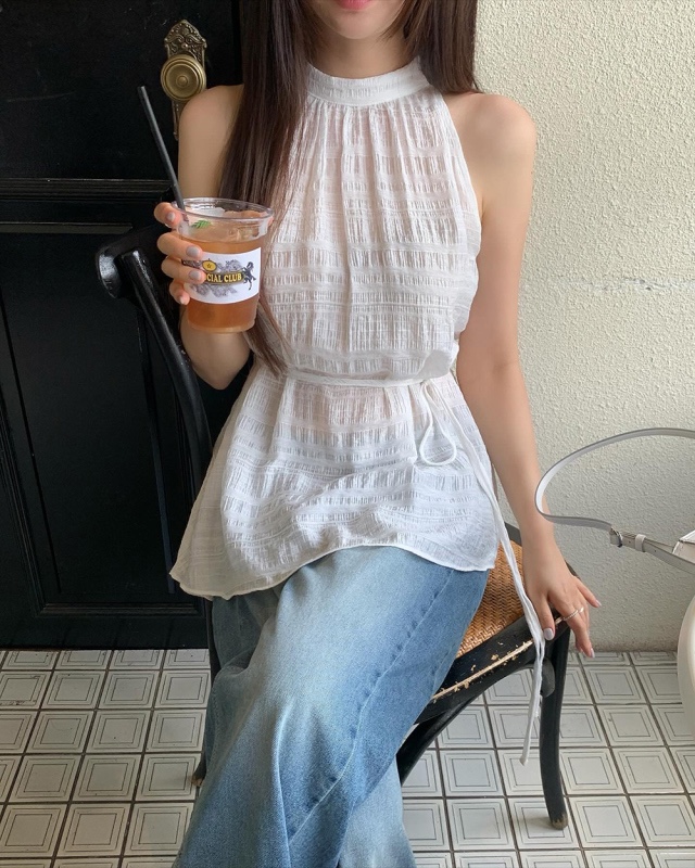 FRILL-T/DADA東大門代購女裝新款休閑時尚推薦襯衫蕾絲衫FRILL-T/DADA襯衫/蕾絲衫