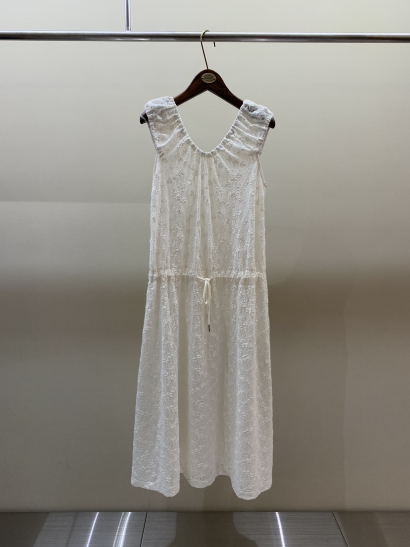 CAMEL-P東大門直郵女裝新款26春夏連衣裙蕾絲褶皺Came_l 家連衣裙圖色1