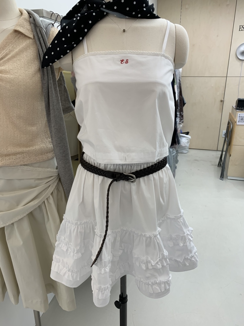 ESCHER韓國直郵女裝新款時尚熱賣職業26春夏休閑套裝兩件套ESCHER套裝