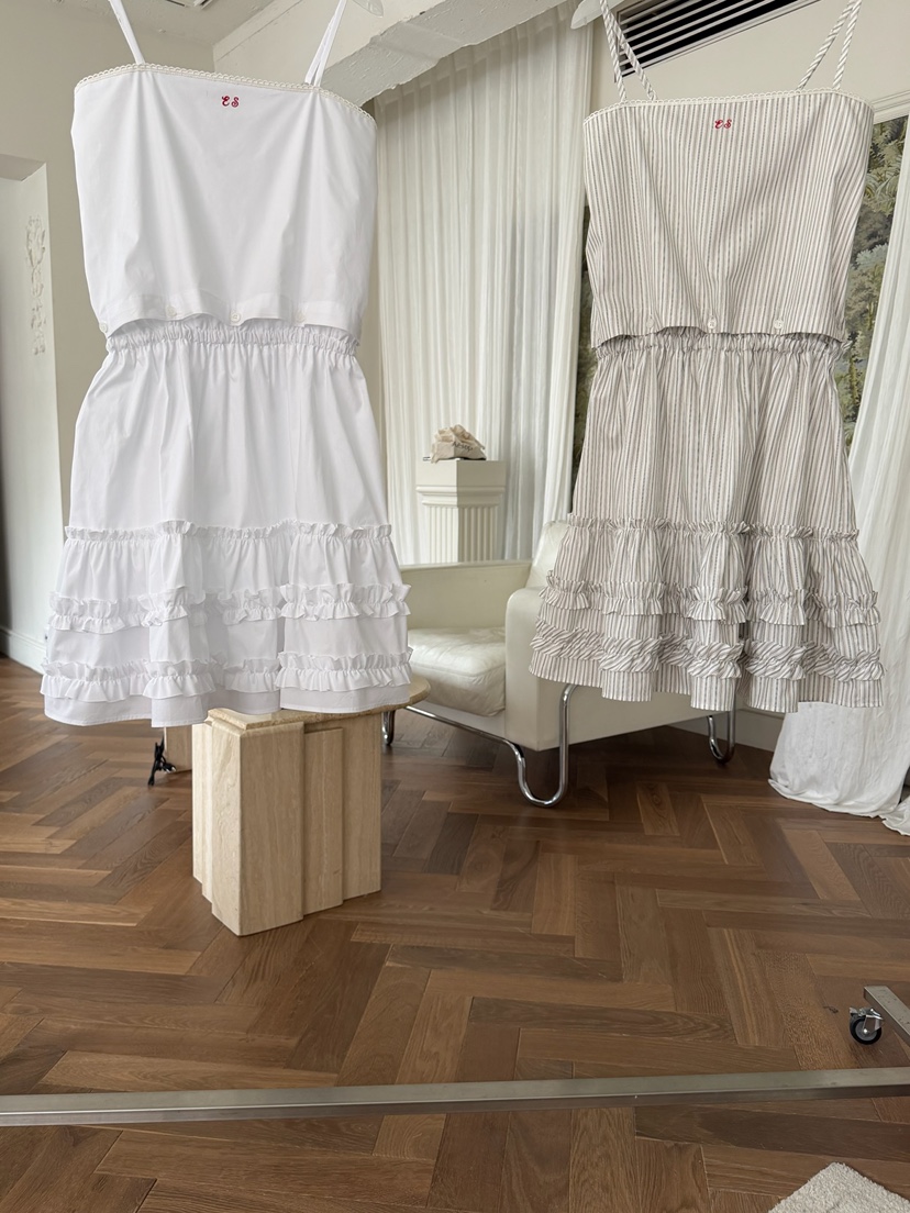 ESCHER韓國直郵女裝新款時尚熱賣職業26春夏休閑套裝兩件套ESCHER套裝