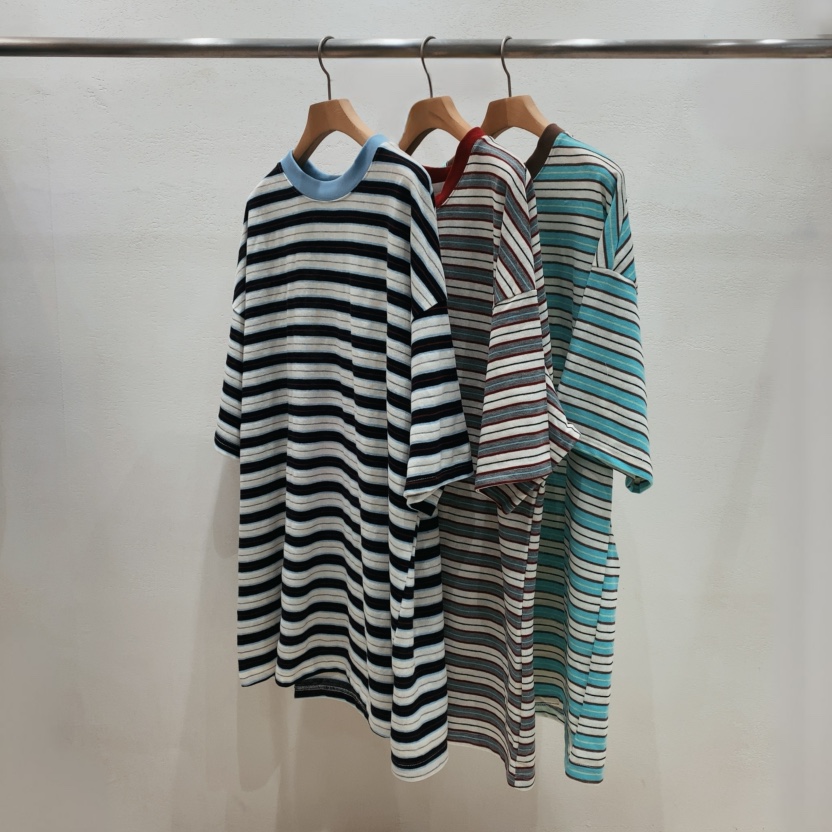 DARLUZ_MI韓國代購女士新款推薦26春夏職業休閑人氣T恤條紋DARLUZ_MIT恤