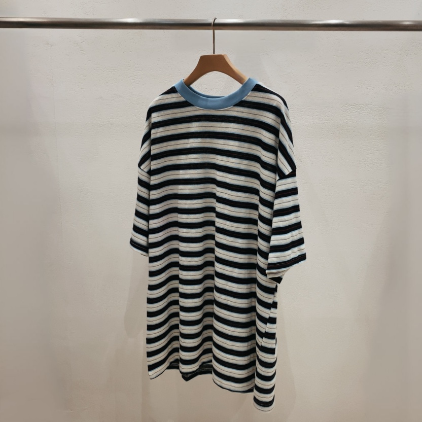 DARLUZ_MI韓國代購女士新款推薦26春夏職業休閑人氣T恤條紋DARLUZ_MIT恤圖色1