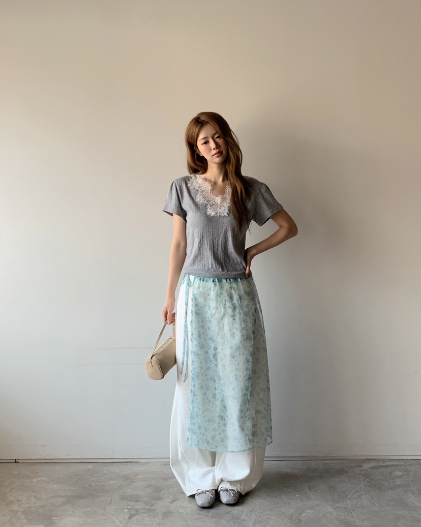 MAISONDEGLORY東大門實拍女裝新品熱賣半身裙中短裙裹身裙MAISON DE GLORY半身裙/中短裙