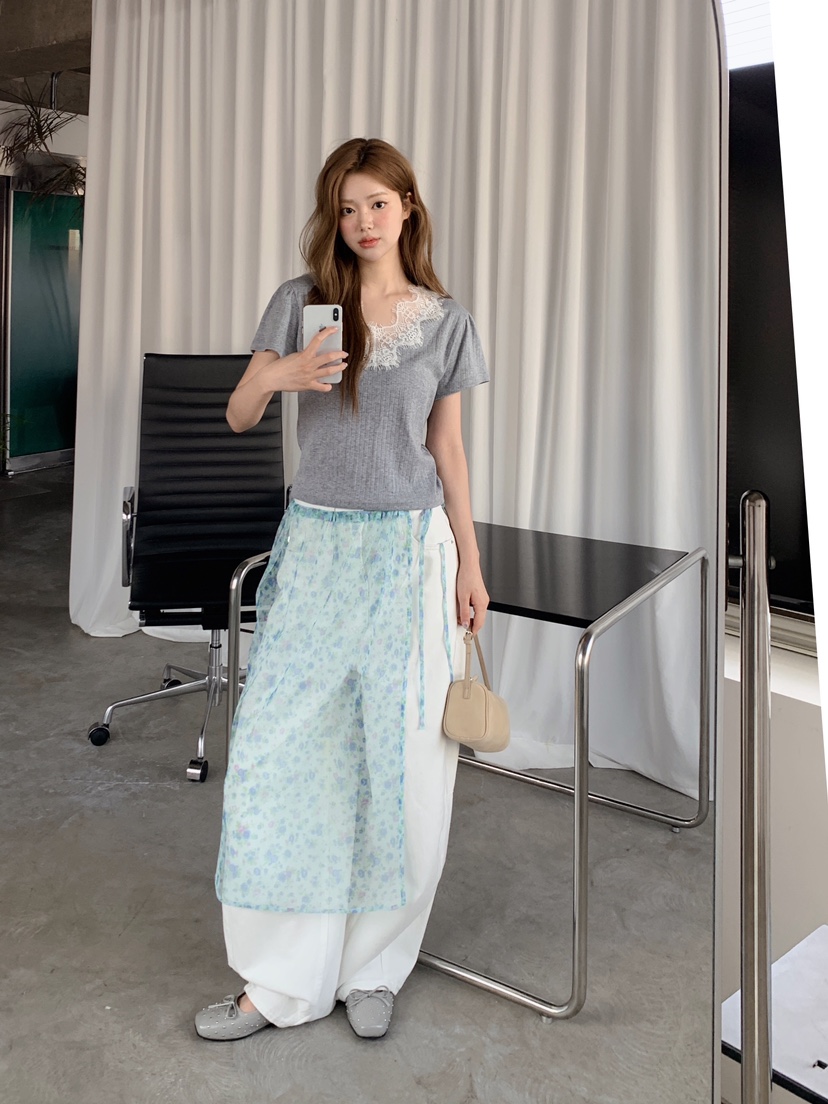 MAISONDEGLORY東大門實拍女裝新品熱賣半身裙中短裙裹身裙MAISON DE GLORY半身裙/中短裙