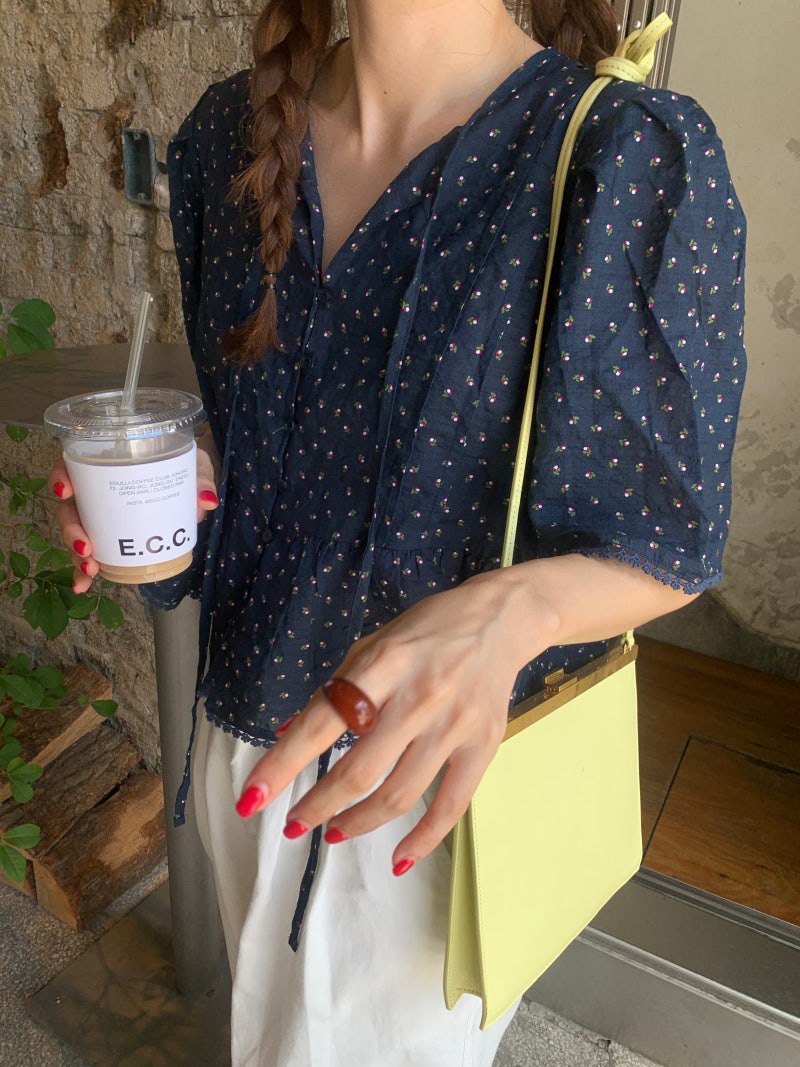 FRILL-T/DADA東大門直郵女裝新款推薦26春夏襯衫蕾絲衫FRILL-T/DADA襯衫/蕾絲衫