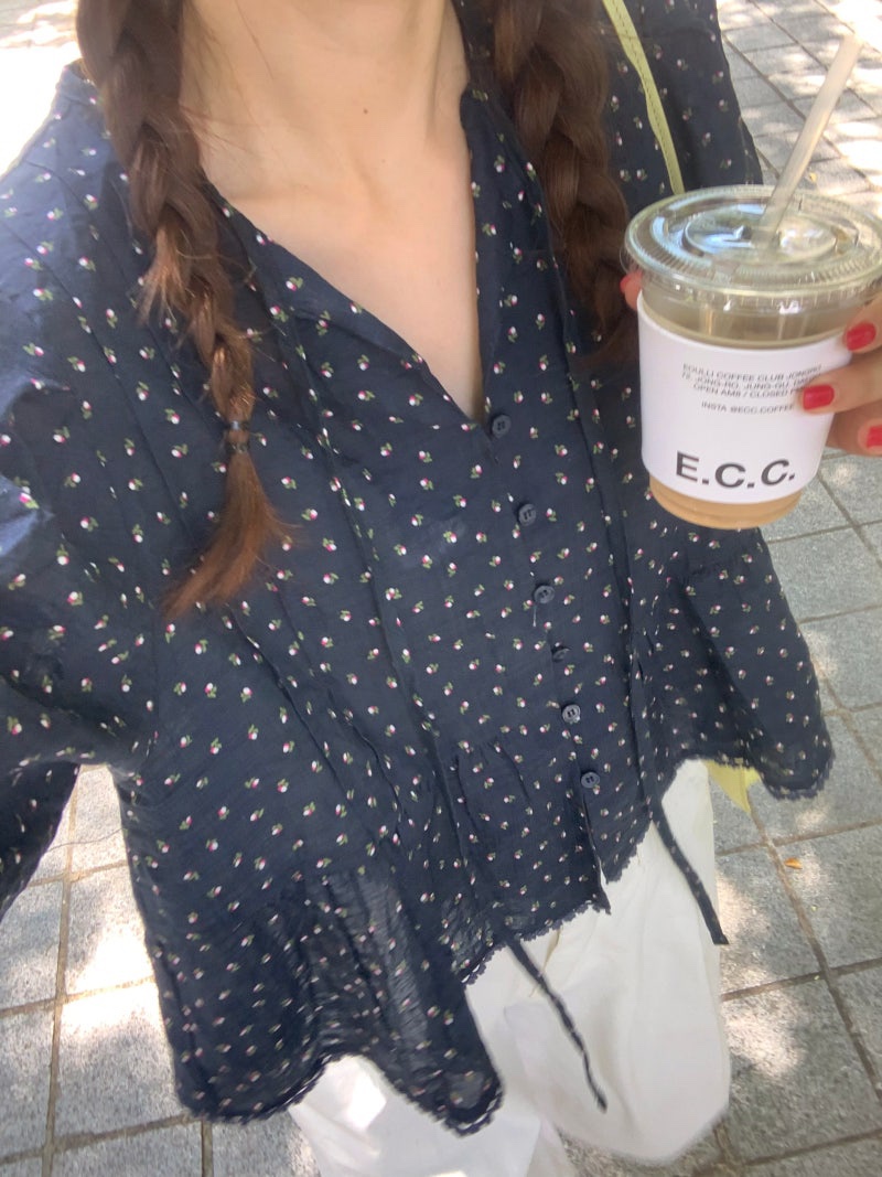 FRILL-T/DADA東大門直郵女裝新款推薦26春夏襯衫蕾絲衫FRILL-T/DADA襯衫/蕾絲衫