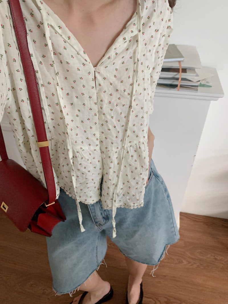 FRILL-T/DADA東大門直郵女裝新款推薦26春夏襯衫蕾絲衫FRILL-T/DADA襯衫/蕾絲衫