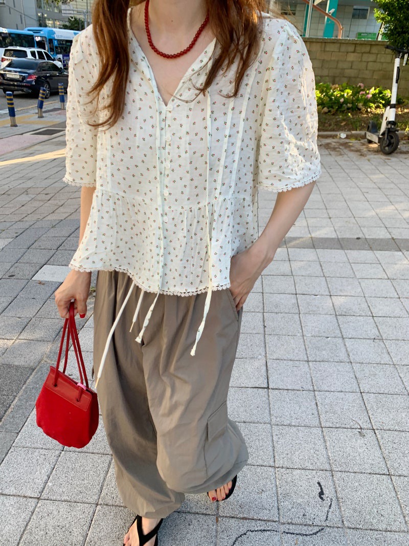 FRILL-T/DADA東大門直郵女裝新款推薦26春夏襯衫蕾絲衫FRILL-T/DADA襯衫/蕾絲衫