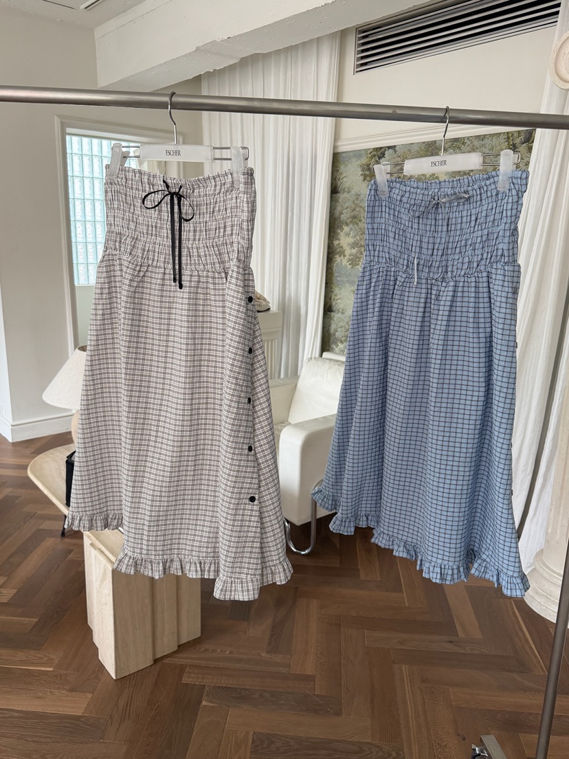 ESCHER韓國代購女裝新款真品時尚休閑職業26春夏半身裙中短裙ESCHER半身裙/中短裙