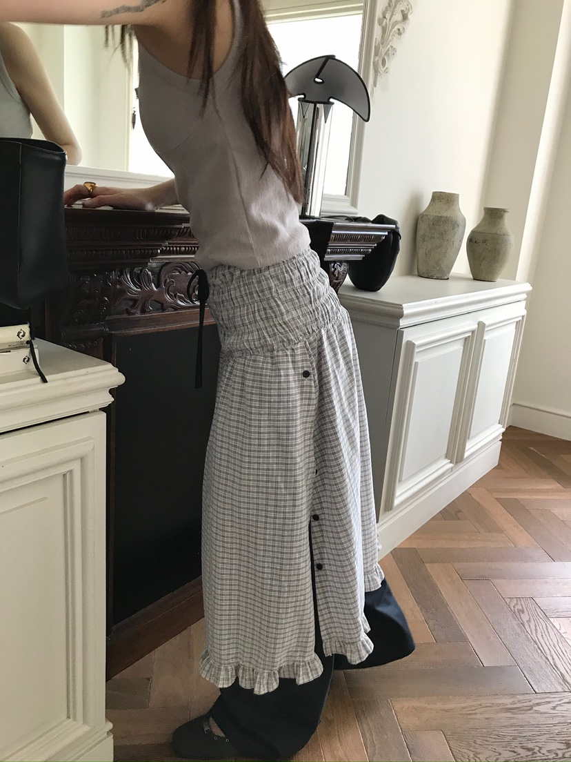 ESCHER韓國代購女裝新款真品時尚休閑職業26春夏半身裙中短裙ESCHER半身裙/中短裙