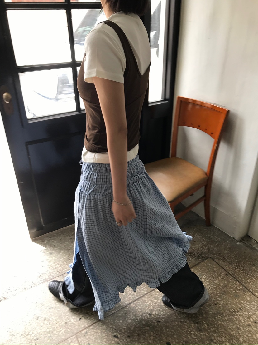 ESCHER韓國代購女裝新款真品時尚休閑職業26春夏半身裙中短裙ESCHER半身裙/中短裙