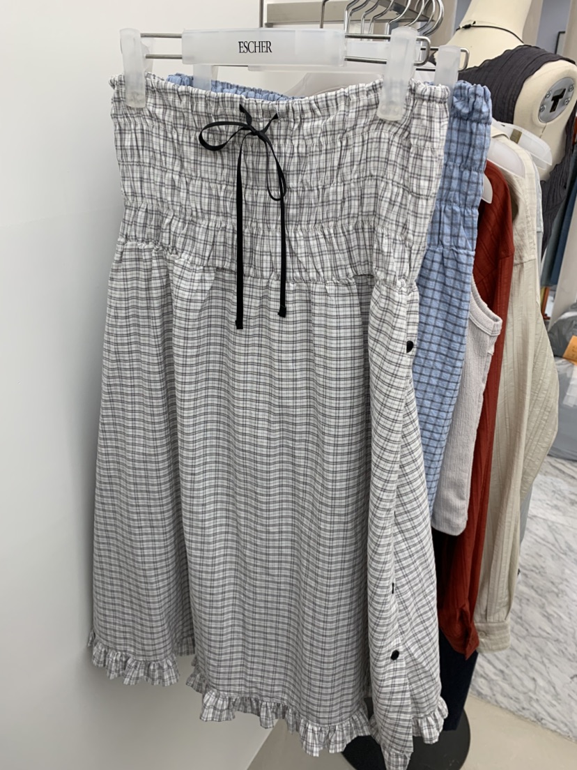 ESCHER韓國代購女裝新款真品時尚休閑職業26春夏半身裙中短裙ESCHER半身裙/中短裙圖色1