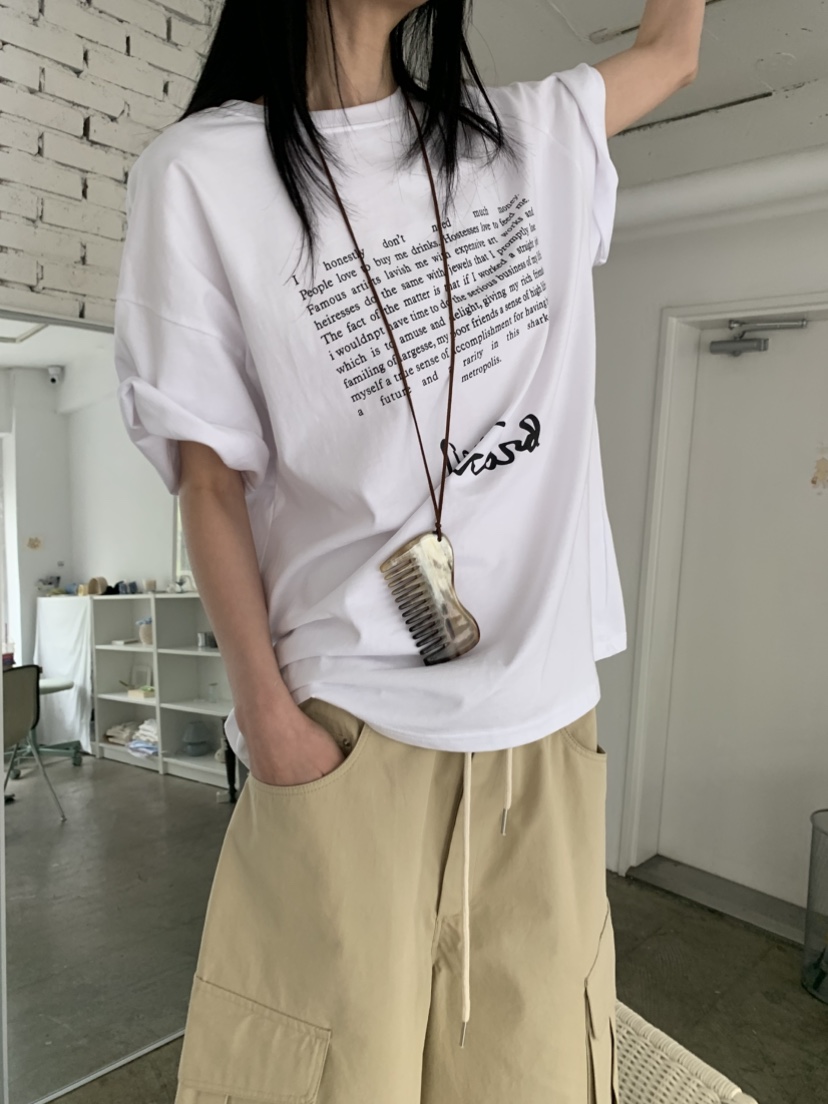 VAARA東大門代購女士新款熱賣26春夏休閑時尚職業人氣T恤VAARAT恤