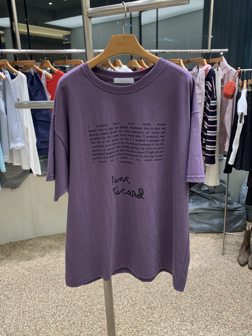 VAARA東大門代購女士新款熱賣26春夏休閑時尚職業人氣T恤VAARAT恤圖色2