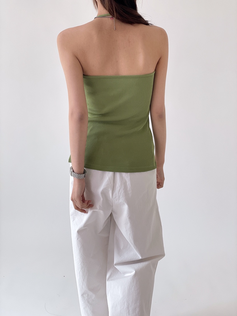 BOUND.A東大門直郵女裝新款26春夏職業時尚吊帶背心羅紋BOUND.A吊帶/背心