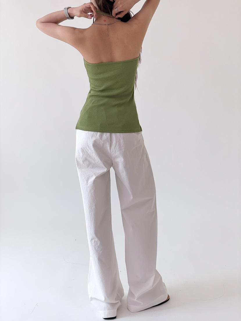 BOUND.A東大門直郵女裝新款26春夏職業時尚吊帶背心羅紋BOUND.A吊帶/背心