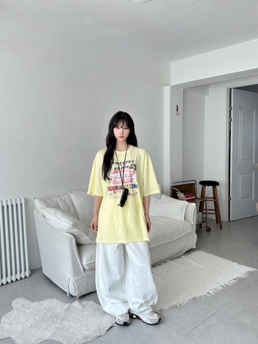 MAISONDEGLORY東大門實拍女裝新款推薦熱賣26春夏真品T恤MAISON DE GLORYT恤