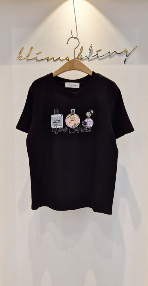 RICO/BLING BLING-S東大門代購女士新款推薦人氣職業T恤RICO/BLING BLING-ST恤圖色2
