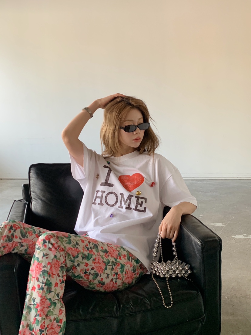 MAISONDEGLORY韓國代購女士新品休閑26春夏熱賣時尚職業T恤MAISON DE GLORYT恤