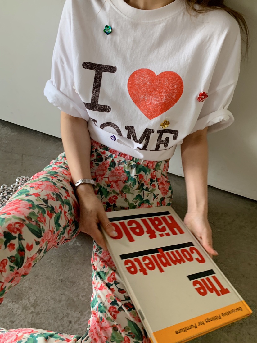 MAISONDEGLORY韓國代購女士新品休閑26春夏熱賣時尚職業T恤MAISON DE GLORYT恤