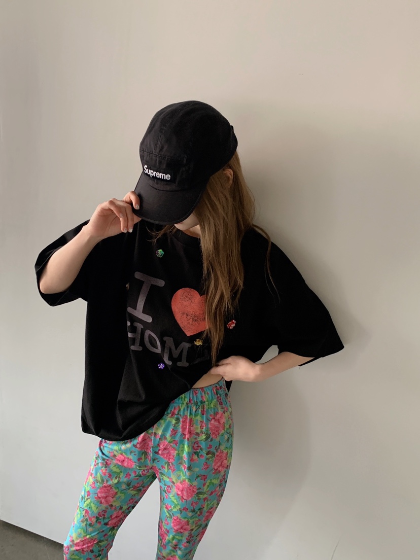 MAISONDEGLORY韓國代購女士新品休閑26春夏熱賣時尚職業T恤MAISON DE GLORYT恤