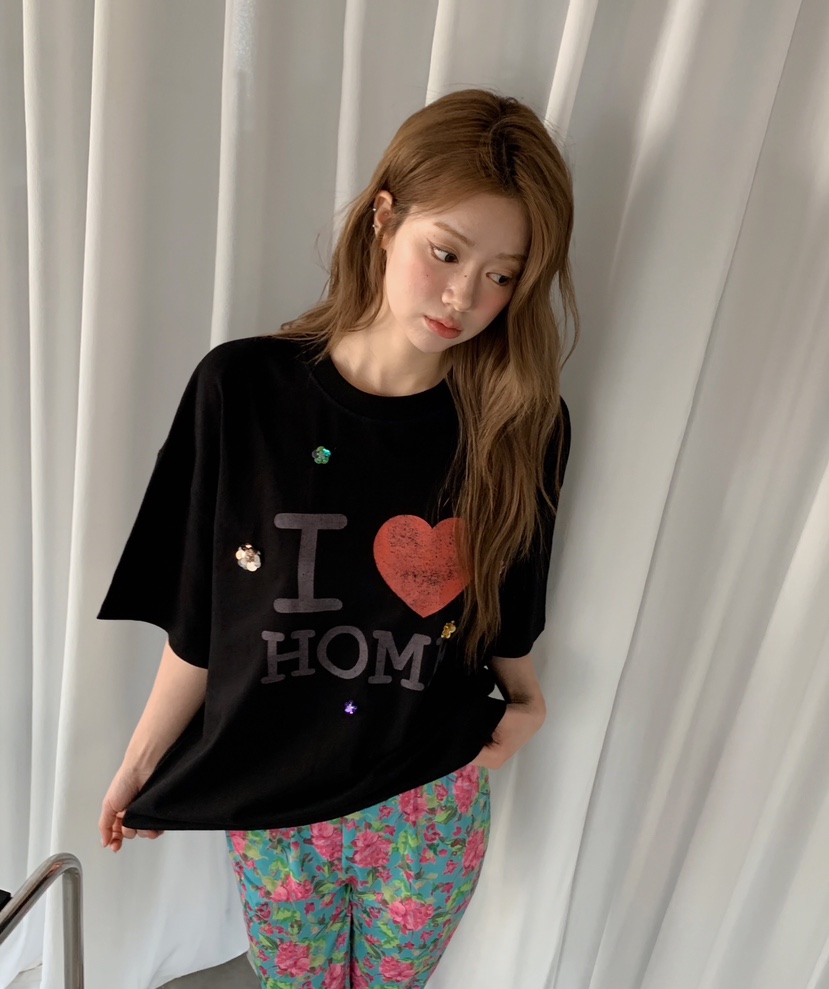 MAISONDEGLORY韓國代購女士新品休閑26春夏熱賣時尚職業T恤MAISON DE GLORYT恤