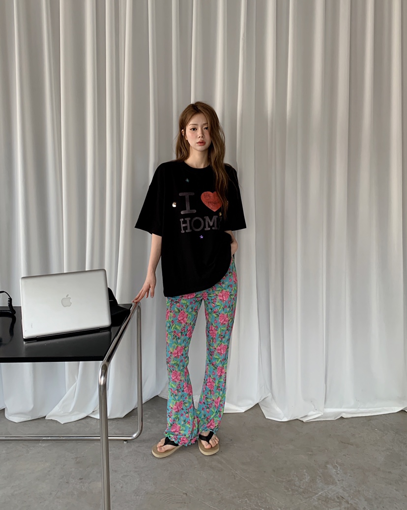 MAISONDEGLORY韓國代購女士新品休閑26春夏熱賣時尚職業T恤MAISON DE GLORYT恤