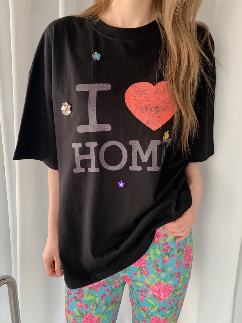 MAISONDEGLORY韓國代購女士新品休閑26春夏熱賣時尚職業T恤MAISON DE GLORYT恤圖色2