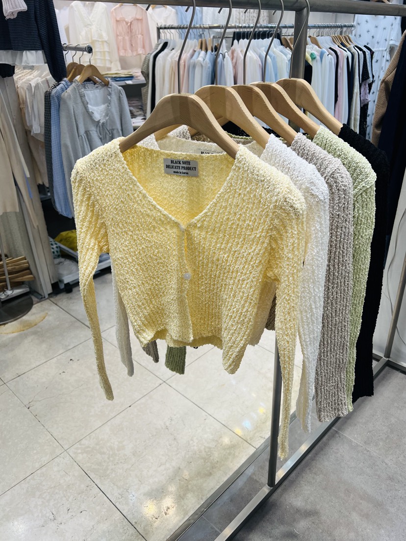 BLACK NOTE東大門代購女士新品熱賣真品人氣26春夏針織衫BLACK NOTE針織衫