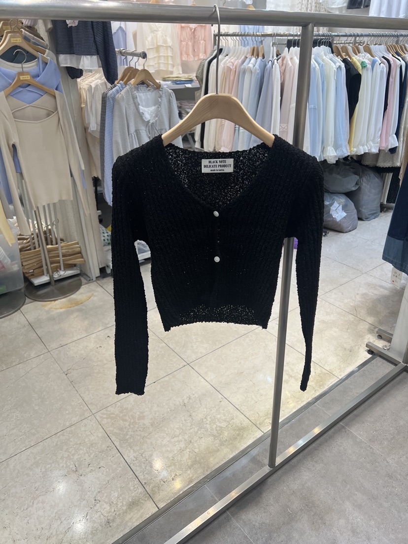 BLACK NOTE東大門代購女士新品熱賣真品人氣26春夏針織衫BLACK NOTE針織衫圖色5