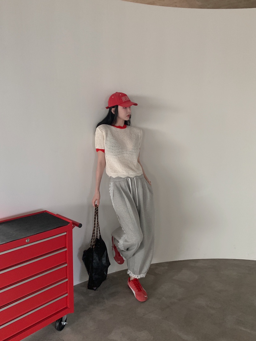 MAISONDEGLORY東大門實拍女裝新款熱賣職業休閑推薦休閑褲MAISON DE GLORY休閑褲