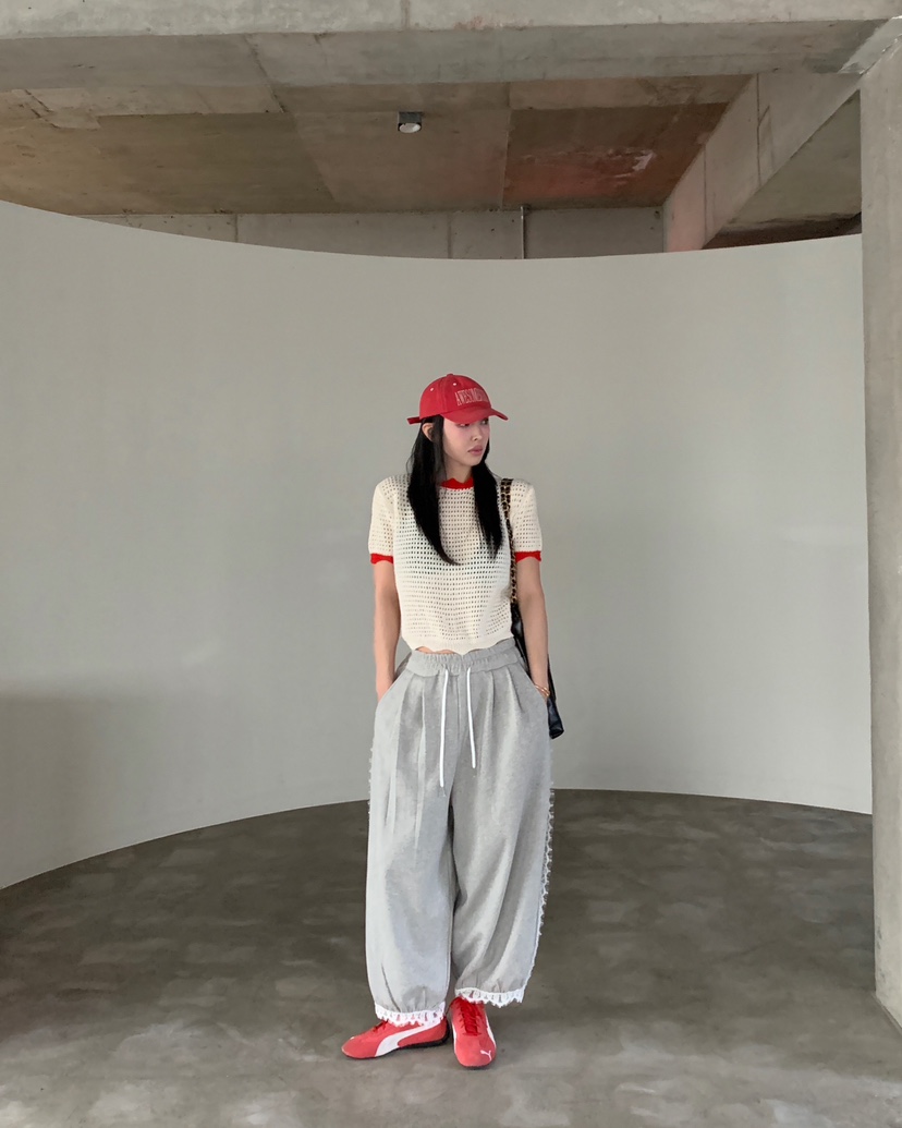 MAISONDEGLORY東大門實拍女裝新款熱賣職業休閑推薦休閑褲MAISON DE GLORY休閑褲