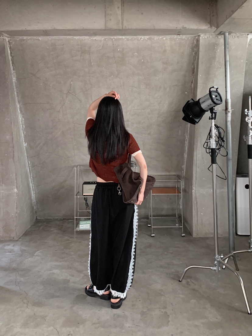 MAISONDEGLORY東大門實拍女裝新款熱賣職業休閑推薦休閑褲MAISON DE GLORY休閑褲