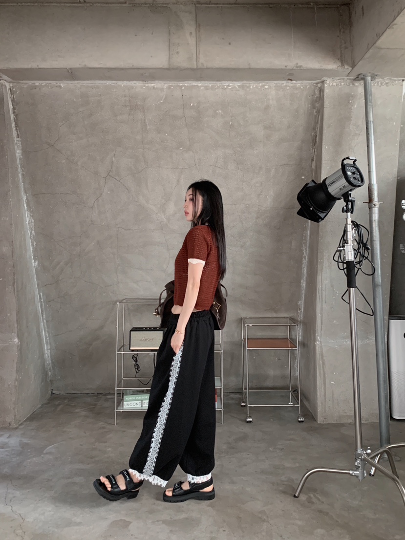 MAISONDEGLORY東大門實拍女裝新款熱賣職業休閑推薦休閑褲MAISON DE GLORY休閑褲