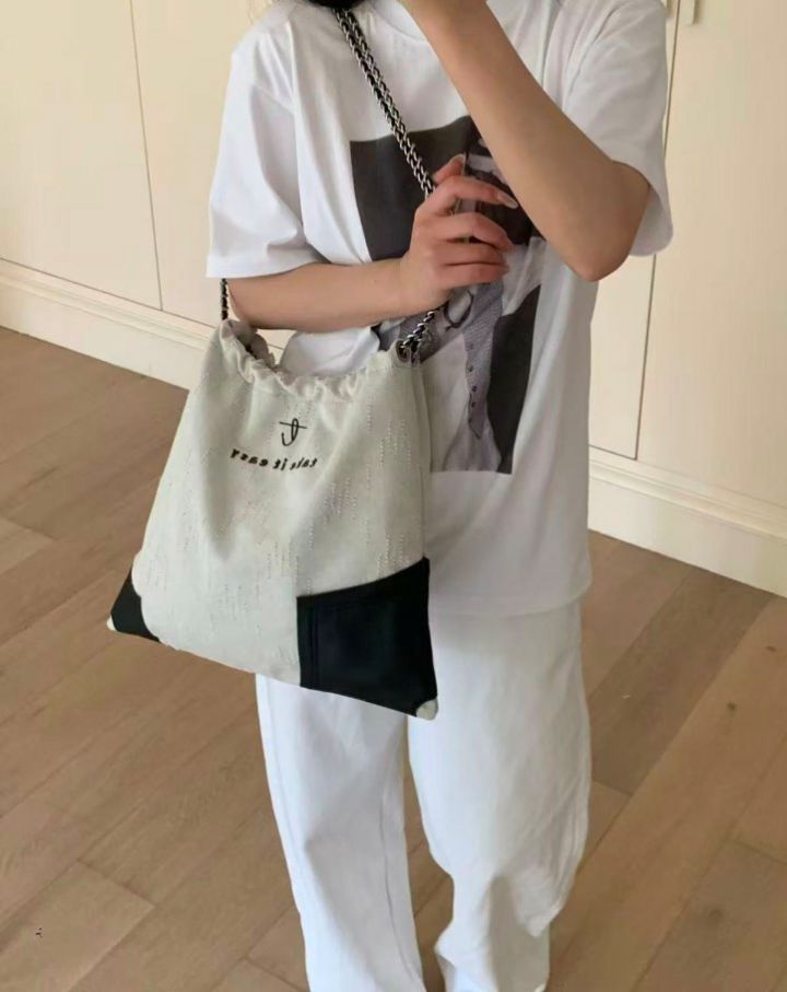 TROUVAILLE東大門實拍女裝新品真品26春夏單肩斜跨包牛皮TROUVAILLE單肩/斜跨包