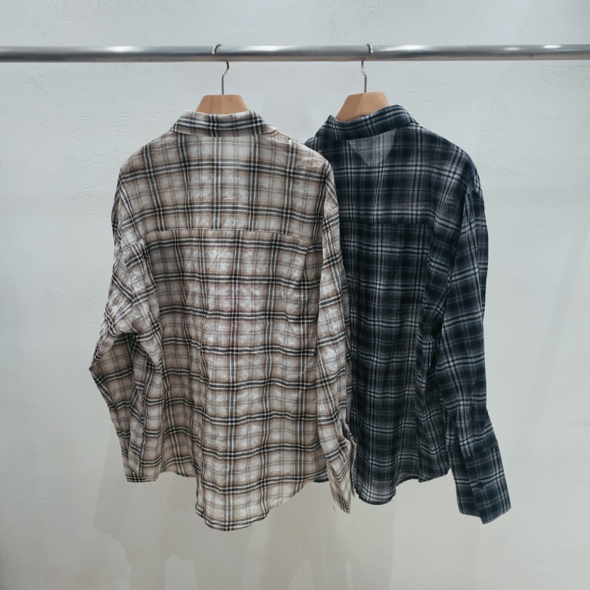 DARLUZ_MI韓國代購女士新款26春夏休閑熱賣襯衫蕾絲衫口袋DARLUZ_MI襯衫/蕾絲衫