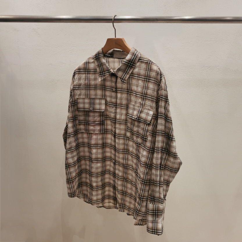 DARLUZ_MI韓國代購女士新款26春夏休閑熱賣襯衫蕾絲衫口袋DARLUZ_MI襯衫/蕾絲衫圖色1