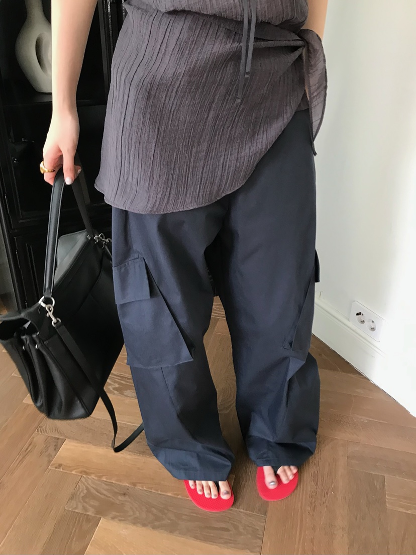 ESCHER韓國代購女士新品時尚26春夏推薦休閑真品人氣休閑褲ESCHER休閑褲