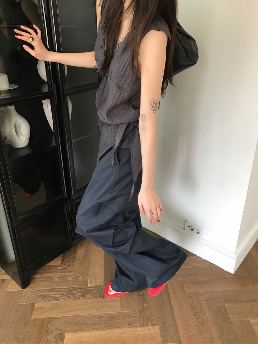 ESCHER韓國代購女士新品時尚26春夏推薦休閑真品人氣休閑褲ESCHER休閑褲