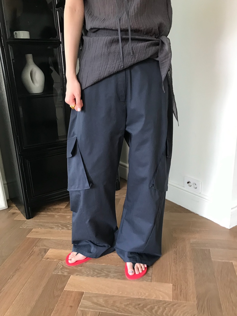 ESCHER韓國代購女士新品時尚26春夏推薦休閑真品人氣休閑褲ESCHER休閑褲