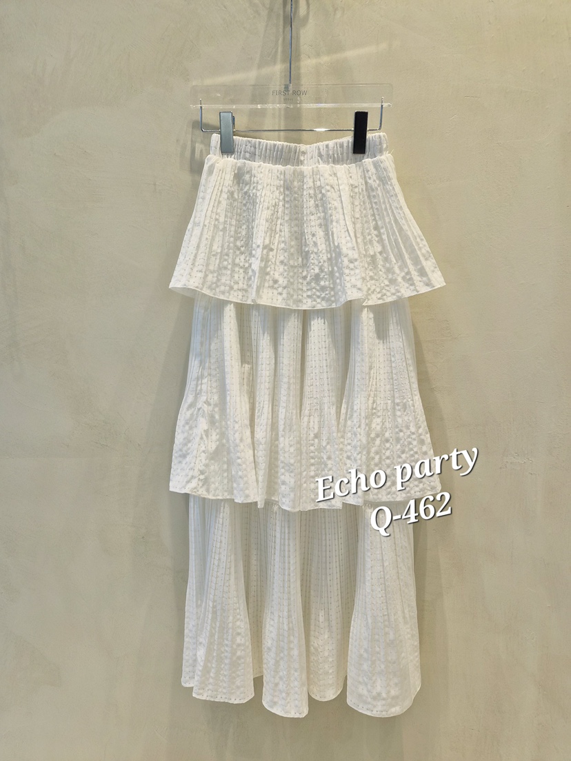 ECHOPARTY東大門代購女士新款真品時尚職業熱賣推薦長裙褶皺ECHOPARTY長裙圖色1