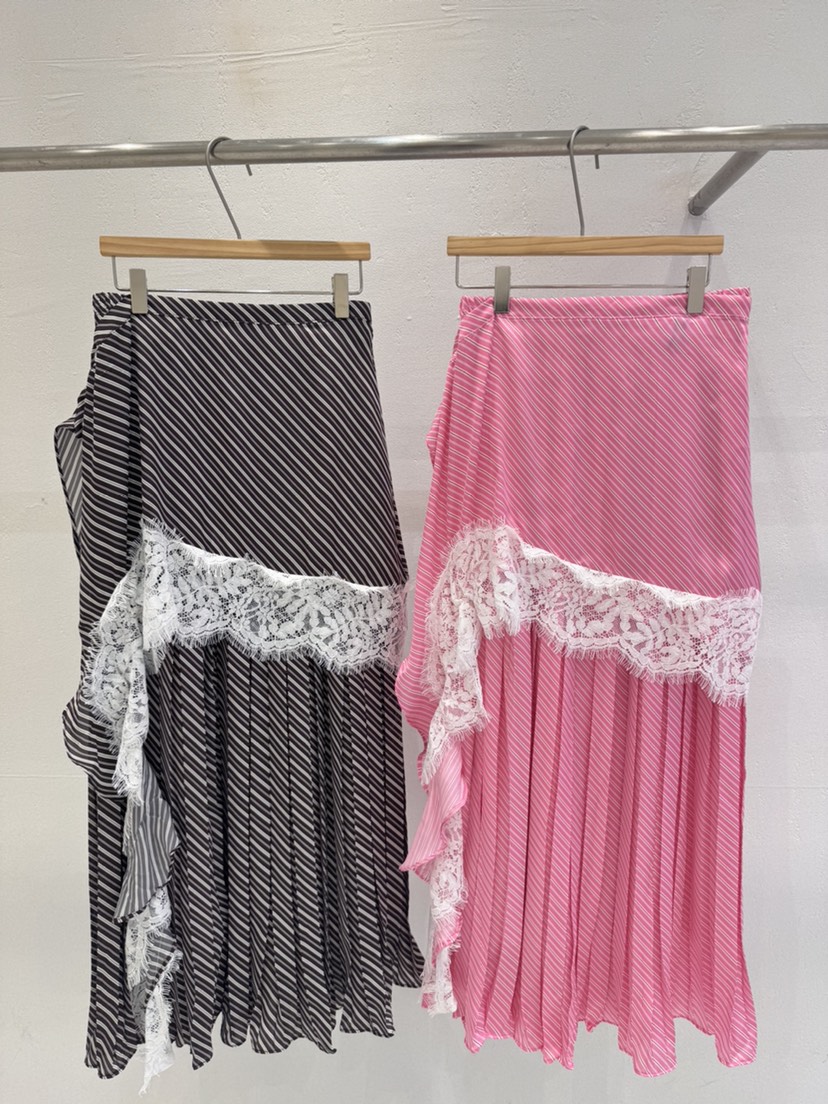 MAISONDEGLORY東大門直郵女士新款26春夏推薦長裙裹身裙褶裙MAISON DE GLORY長裙