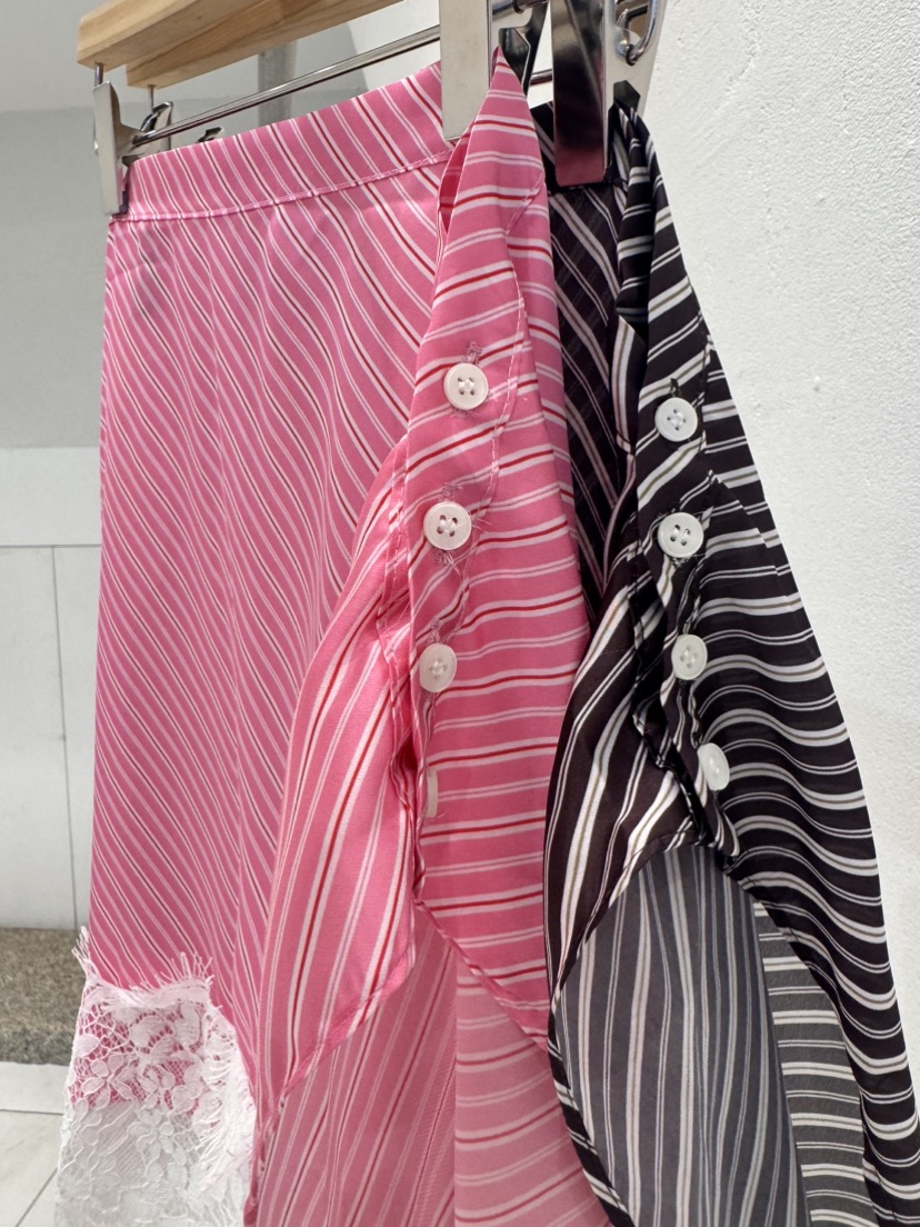 MAISONDEGLORY東大門直郵女士新款26春夏推薦長裙裹身裙褶裙MAISON DE GLORY長裙