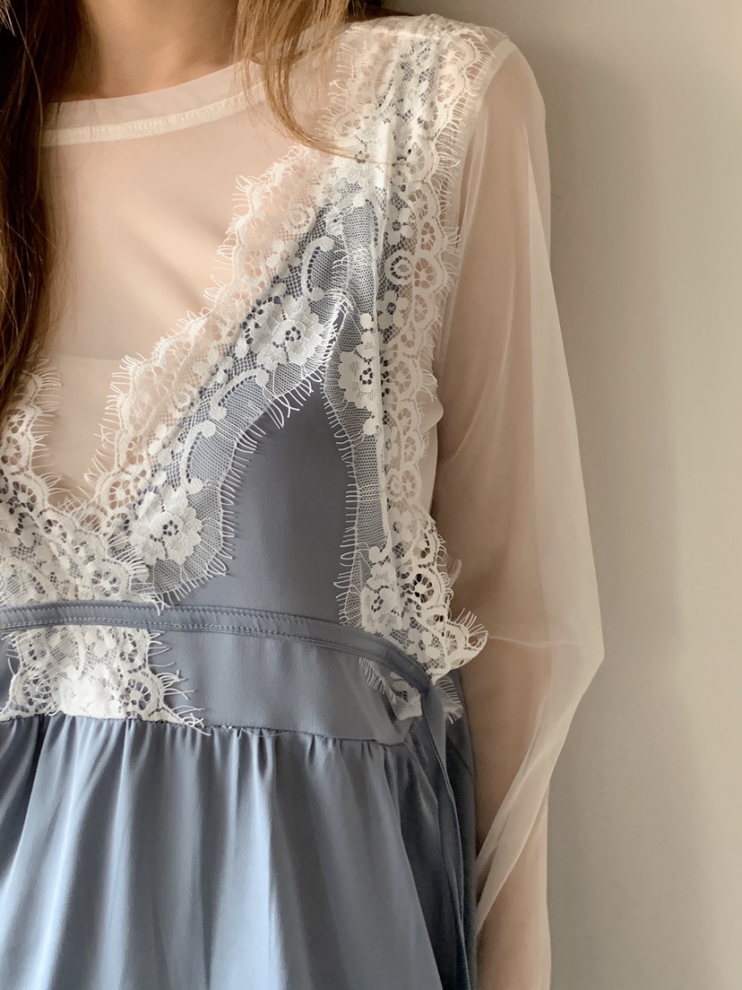 MAISONDEGLORY韓國直郵女士新品休閑職業真品時尚連衣裙雪紡MAISON DE GLORY連衣裙